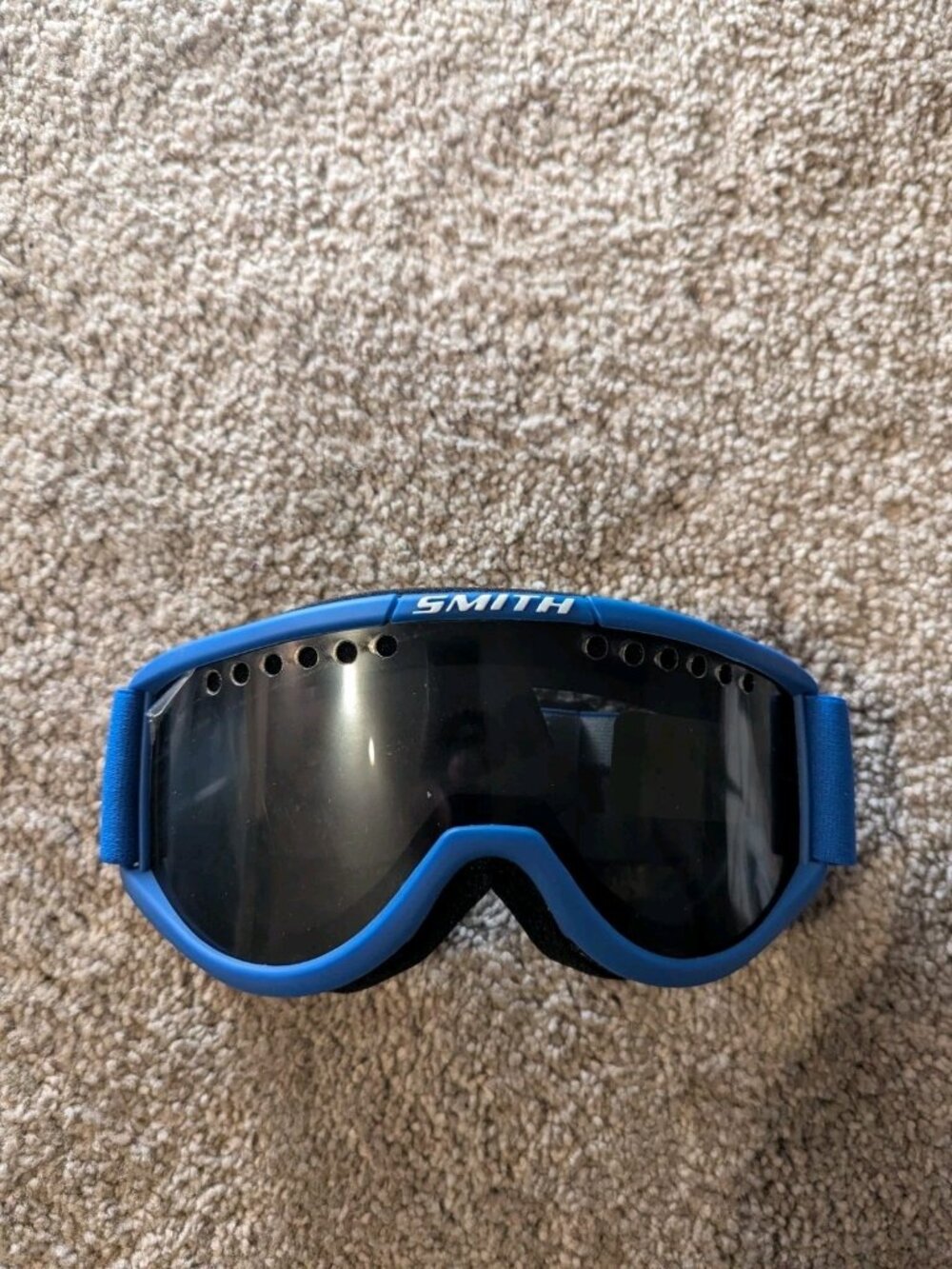 Supreme Smith Cariboo OTG Ski Goggles Blue One Size
